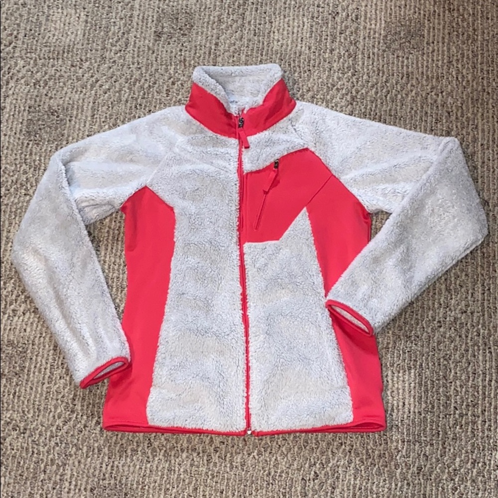 Fuzzy Columbia jacket